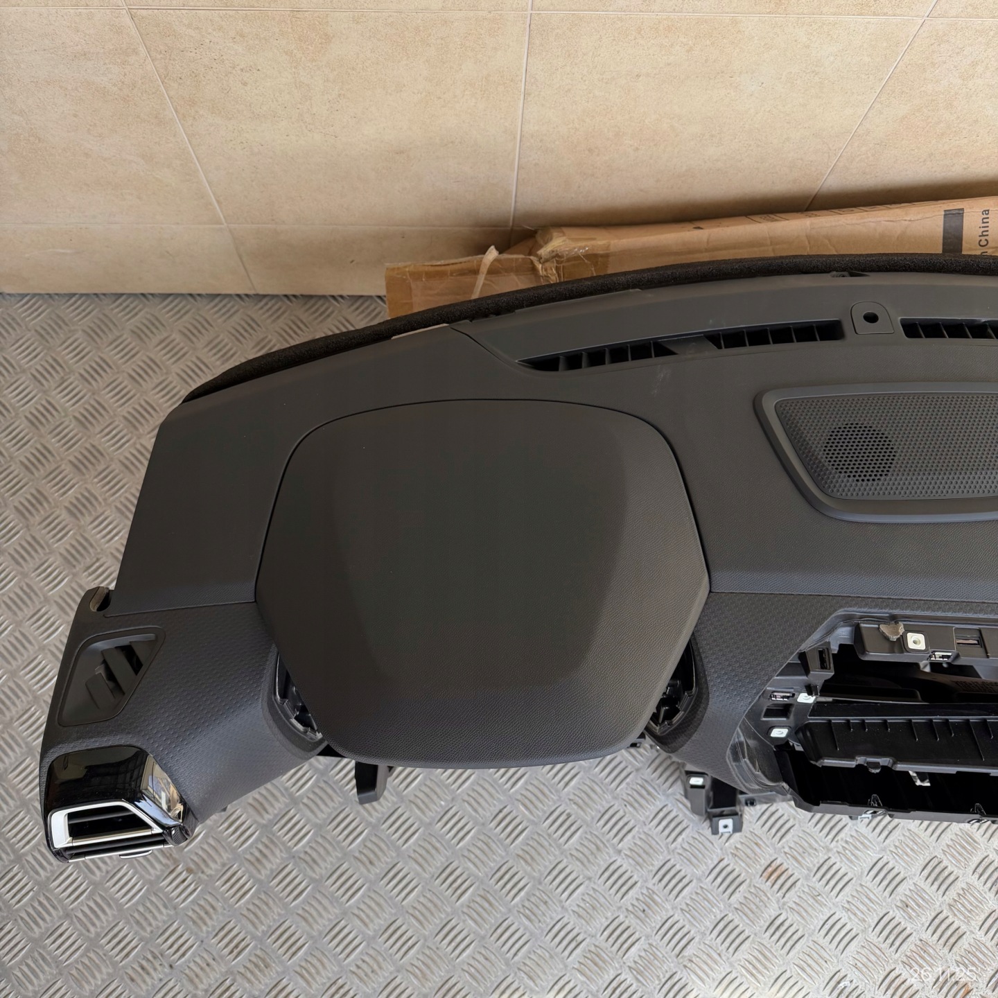 dashboard complete airbag console tension belts cockpit CITROEN C4 X 2025 ROK