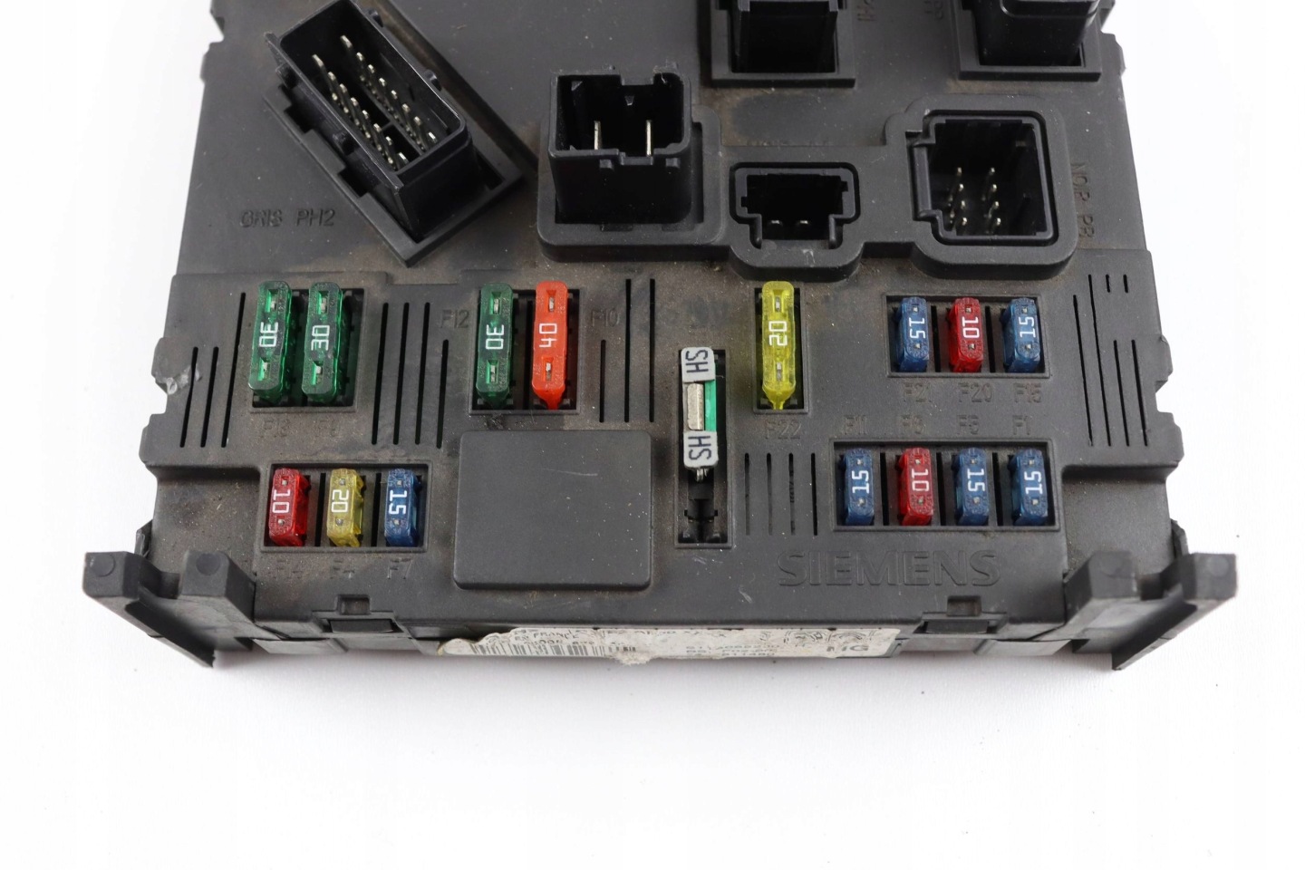 PEUGEOT CITROEN module compartment BSI 9649811480 S118085200H