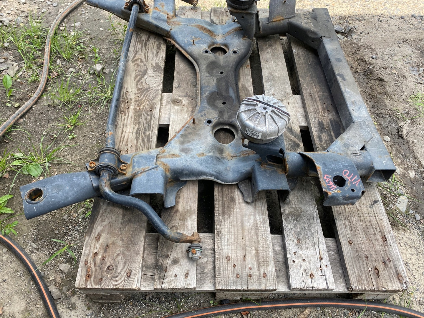 MERCEDES VITO W639 VIANO axle beam axle beam subframe front