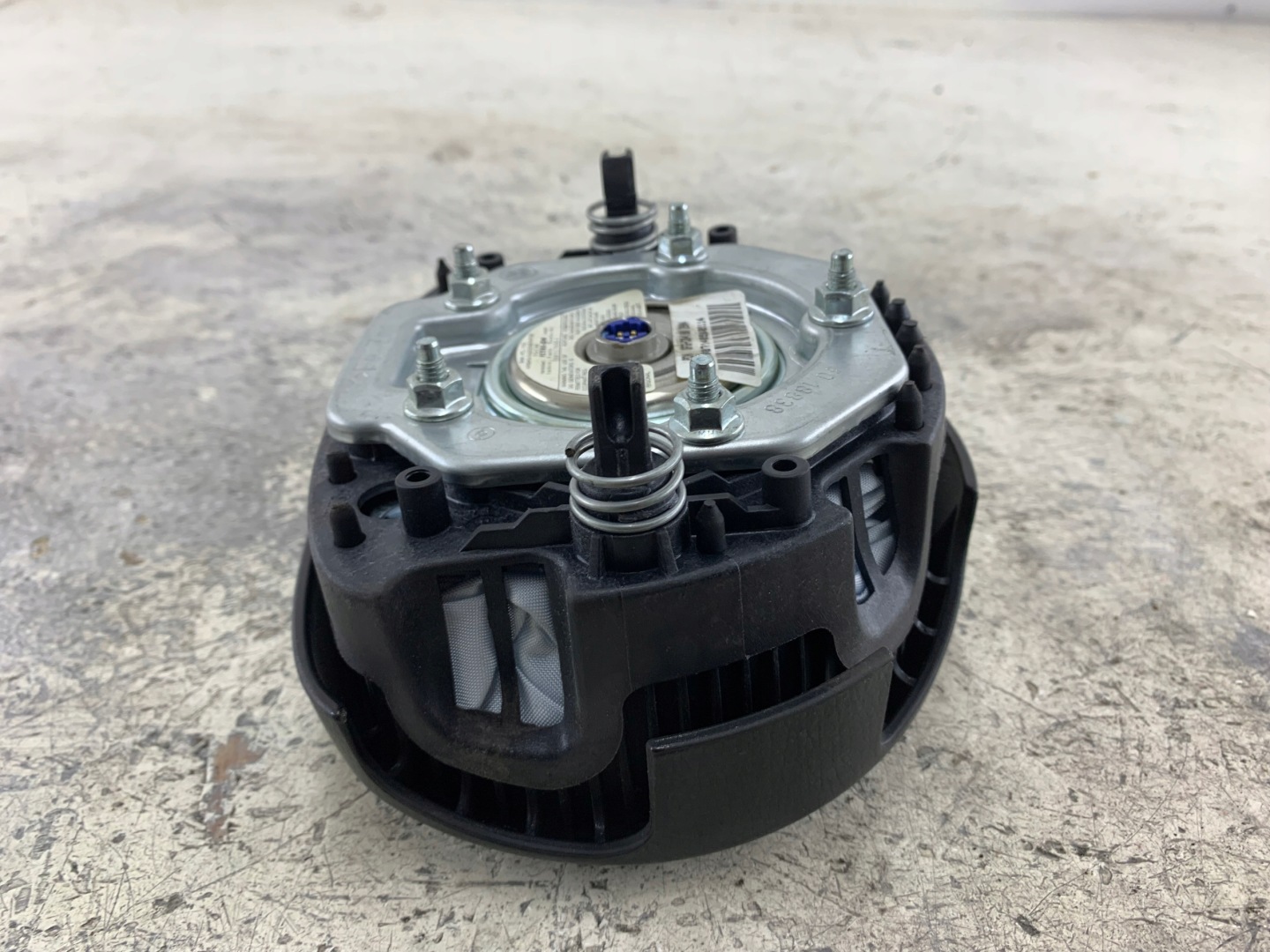 VW POLO 9N IV heating air conditioning devices airbag