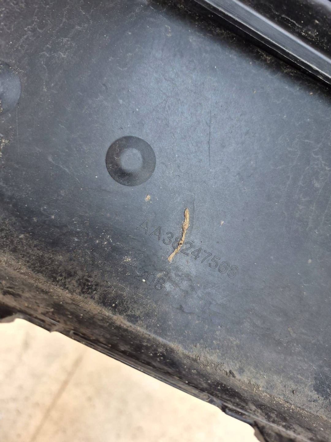 PEUGEOT 308 II T9 LIFT 17- bumper front front PDC AA38247568