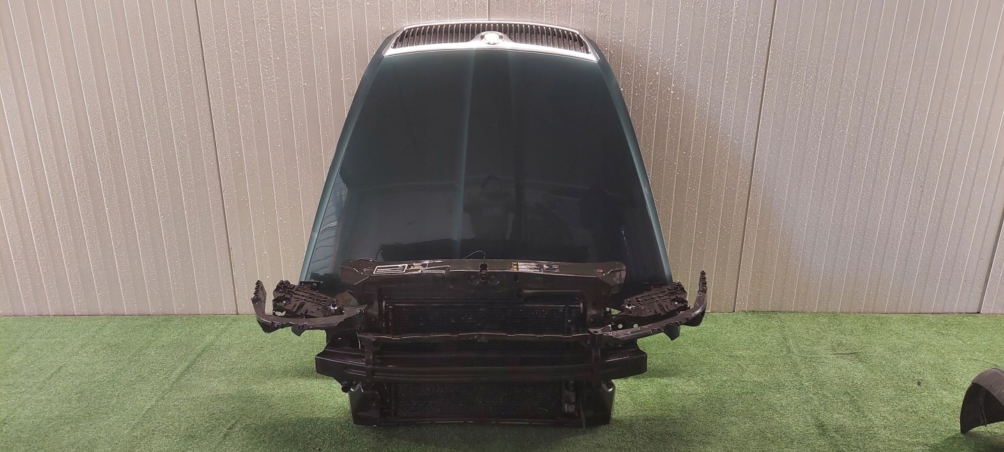 support panel for radiators complete SKODA OCTAVIA II