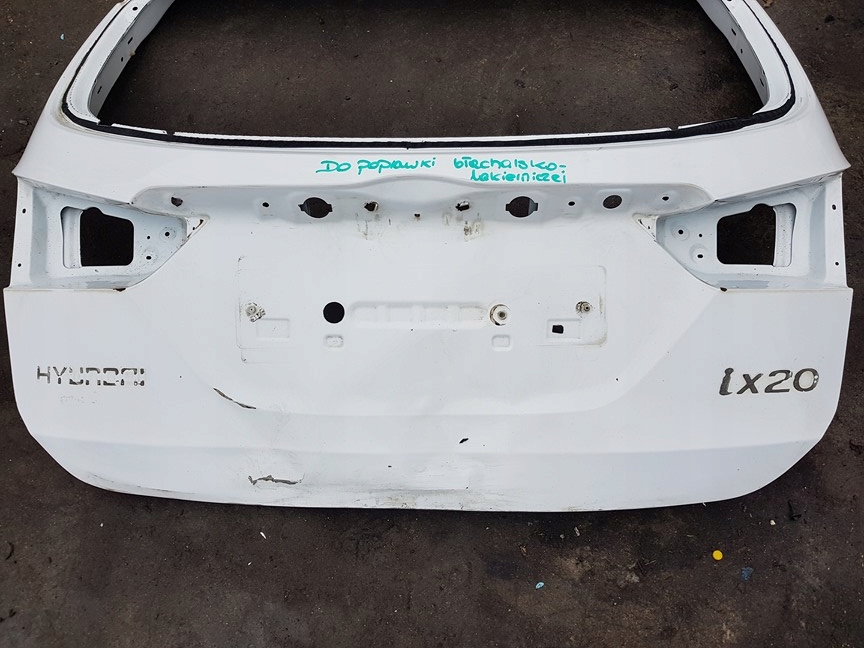 HYUNDAI IX20 boot door rear boot 2010