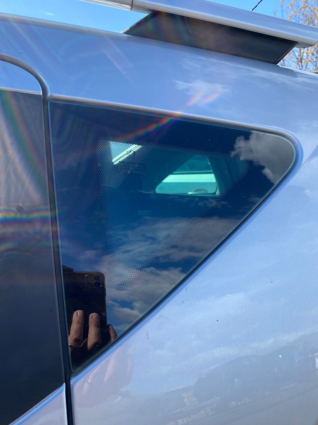 window bodywork side left without USZCZELKI Peugeot 207 SW 07-13