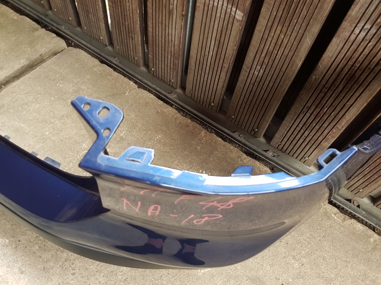 bumper rear BMW X1 F48 7355260