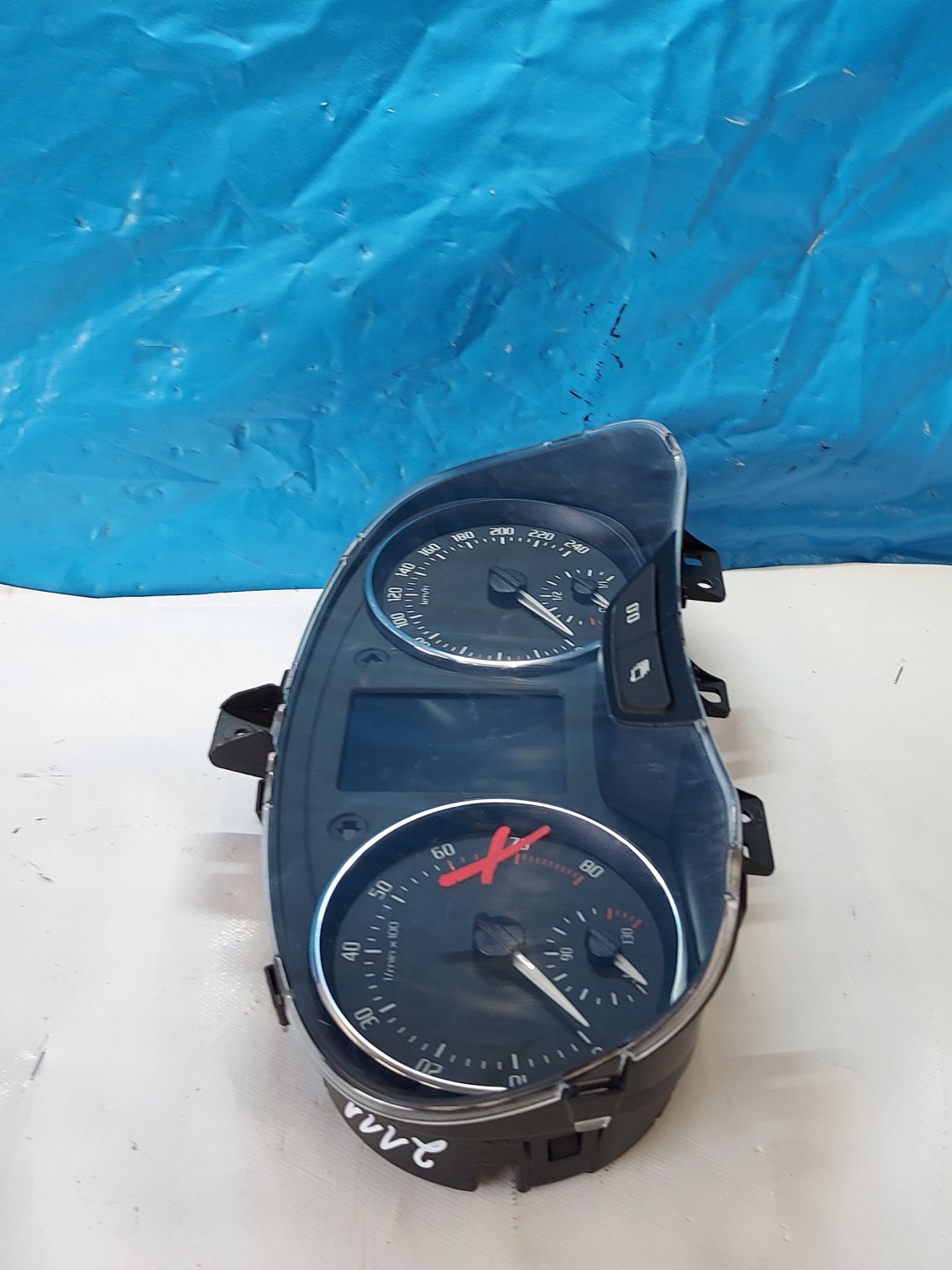 dials clock SKODA FABIA II 1.2 TSI A2C5335634B