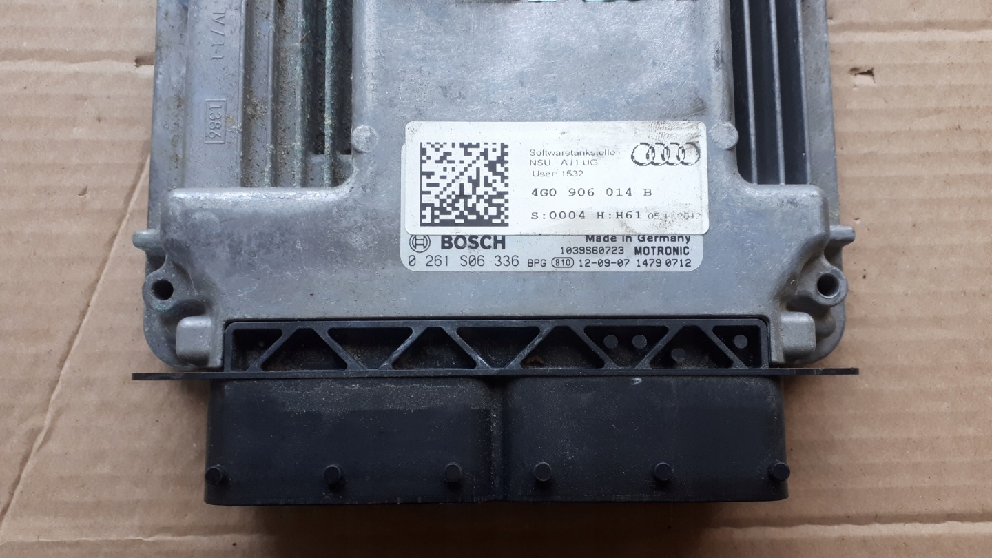 S6 C7 4G computer control unit of the engine 4.0 TFSI S7 4G