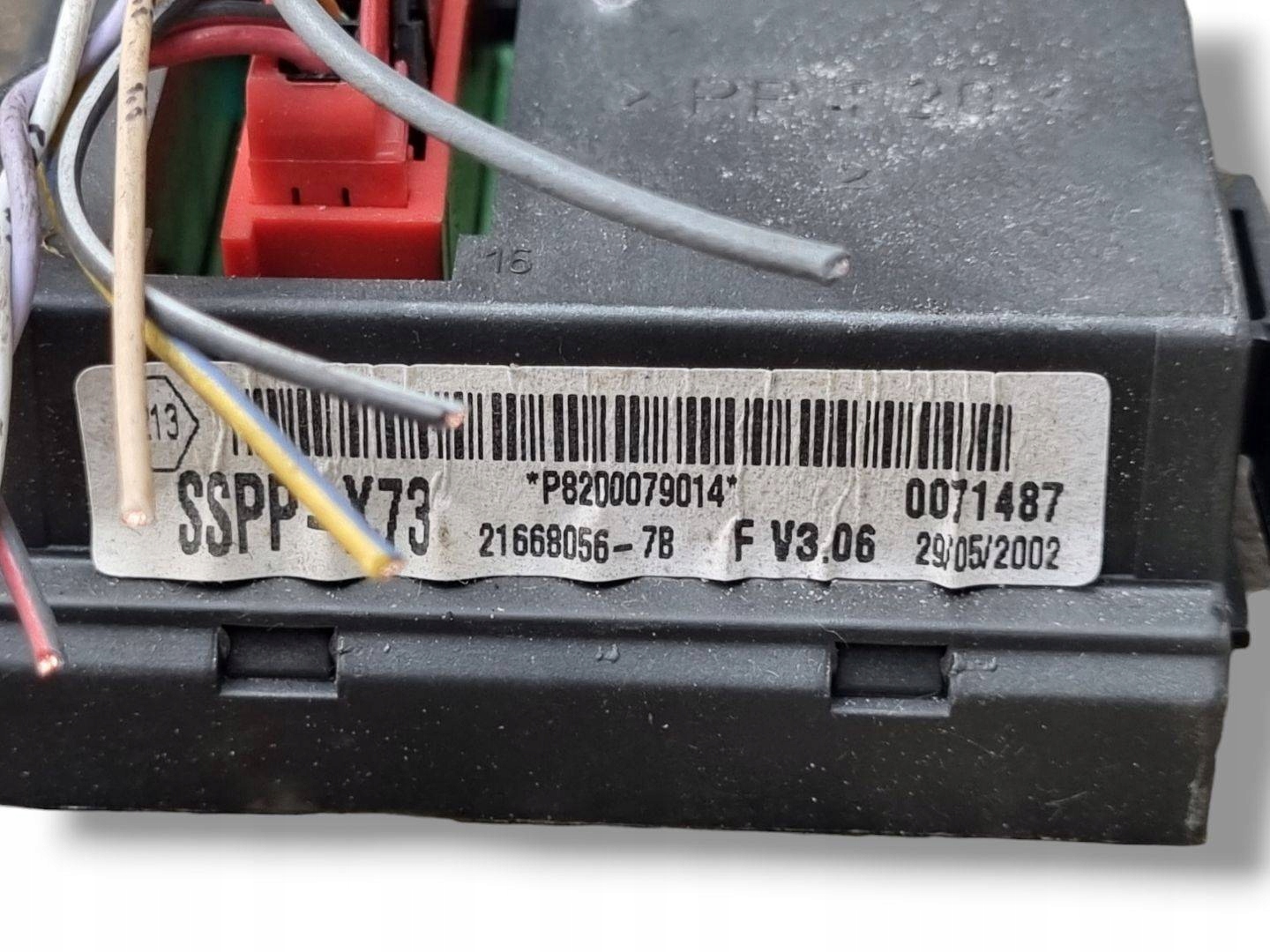 comfort control unit Renault Vel Satis 2002 P8200079014
