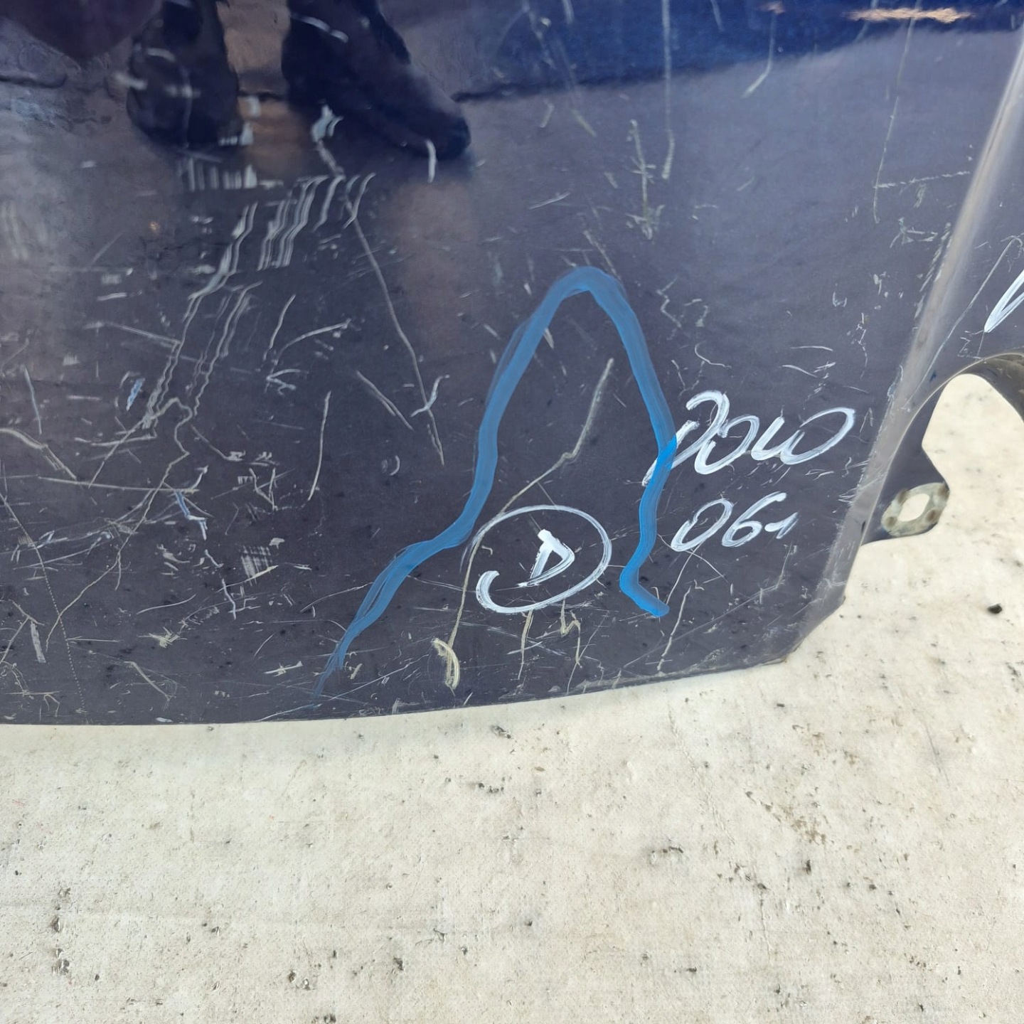 VW POLO IV 4 LIFT 05-09 fender front front left