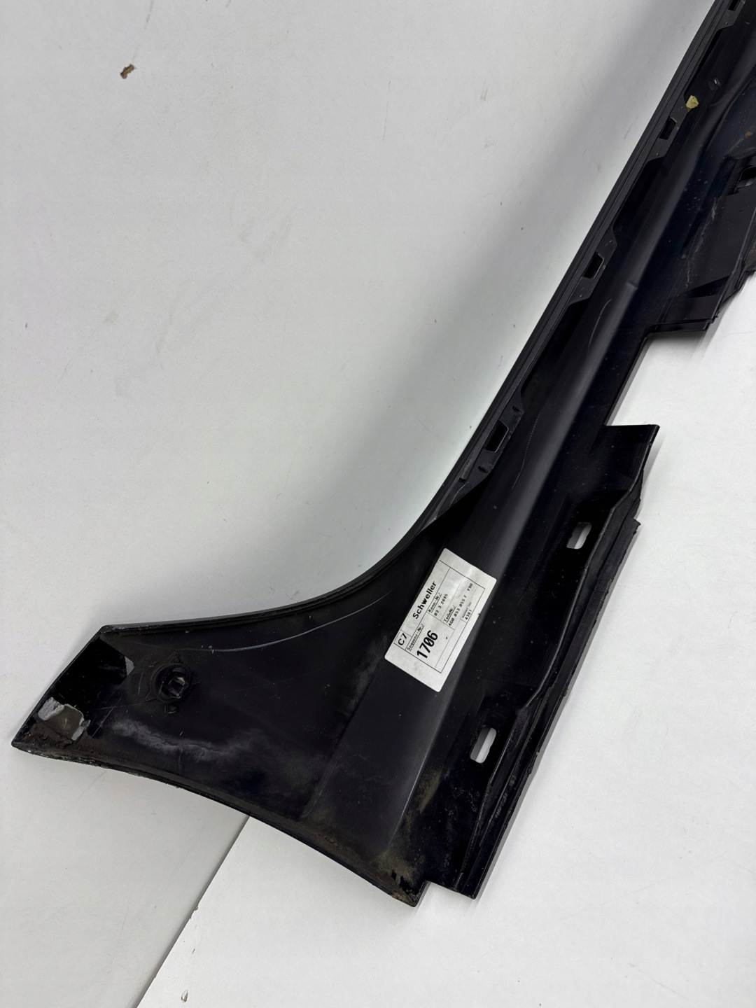 AUDI A6 C7 SLINE moulding cap of the threshold threshold left colour LY9B S-LINE