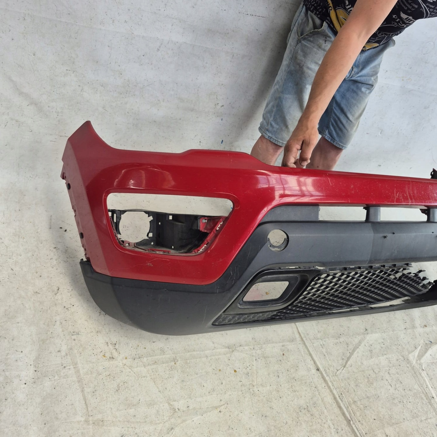 JEEP COMPASS II TRAILHAWK 17- bumper front front 52157949