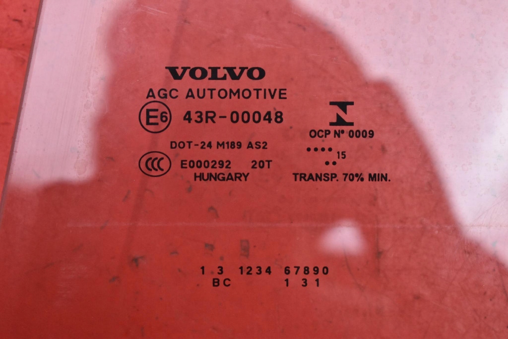 window side left rear part rear VOLVO V40 2 II 5D HB 12-16