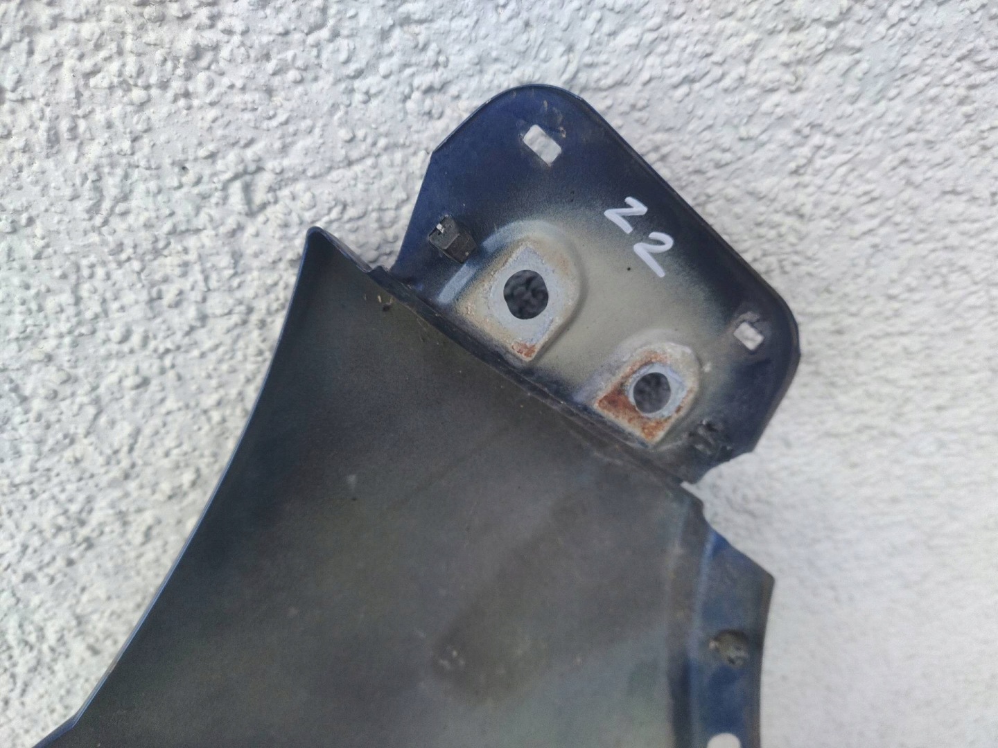 fender front left side Volkswagen Tiguan 2008