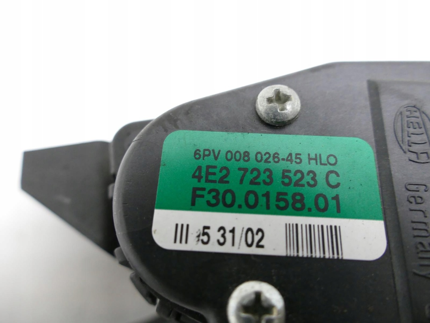 AUDI A8 D3 LIFT accelerator pedal potentiometer 4E2723523C