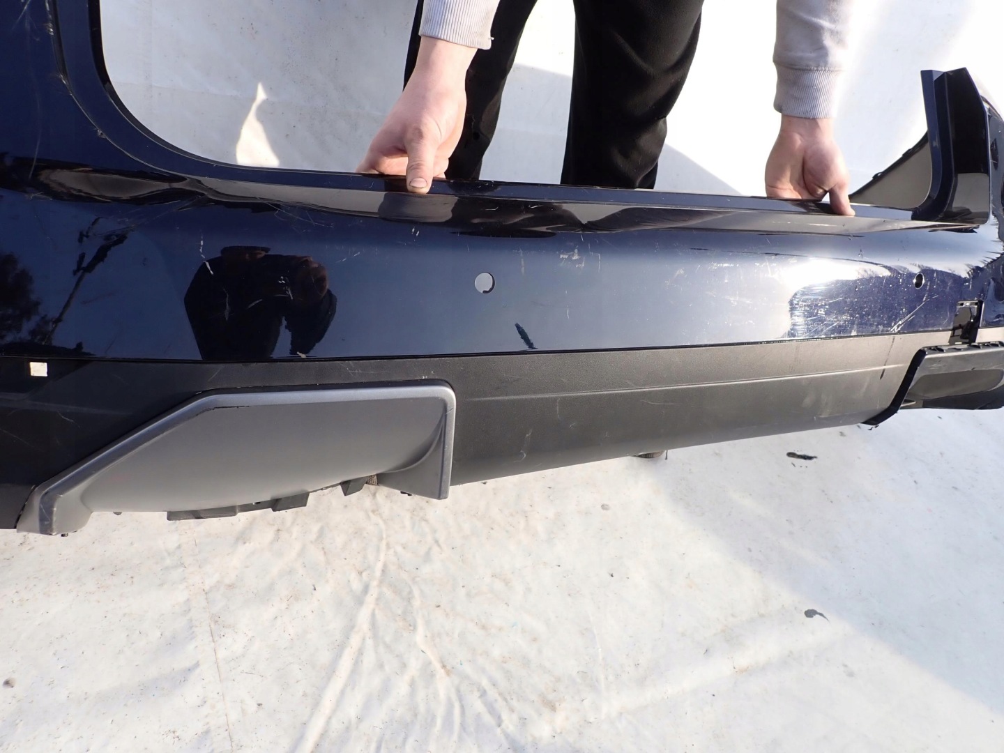 BMW iX3 G08 20- bumper rear part rear PDC