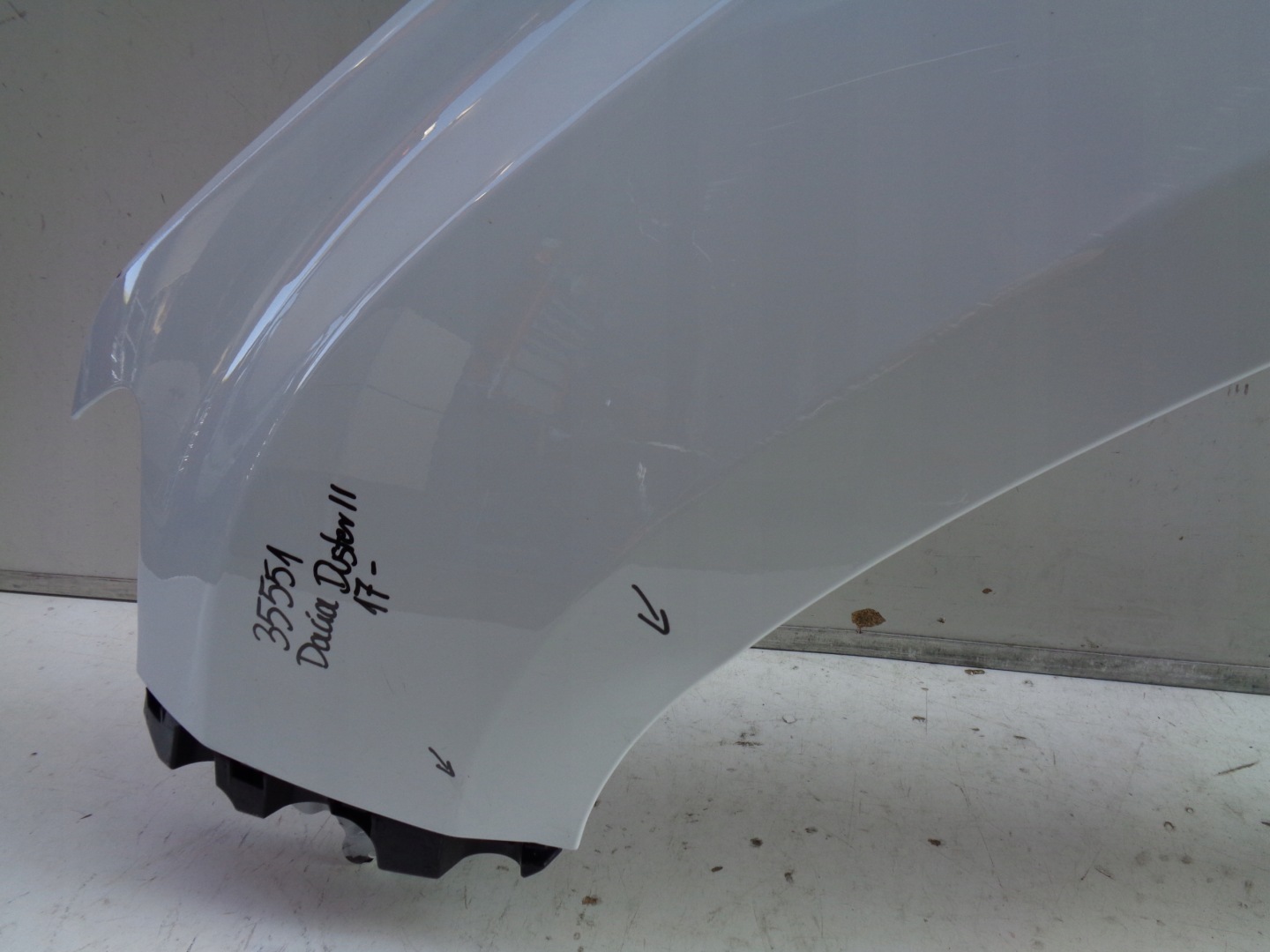 fender left front DACIA DUSTER II 17- NR 35551