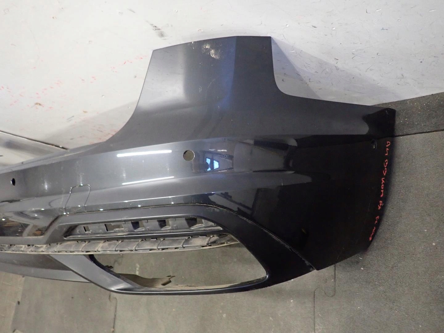 bumper rear part rear AUDI A4 B9 LIFT 2019- 8W9807511S