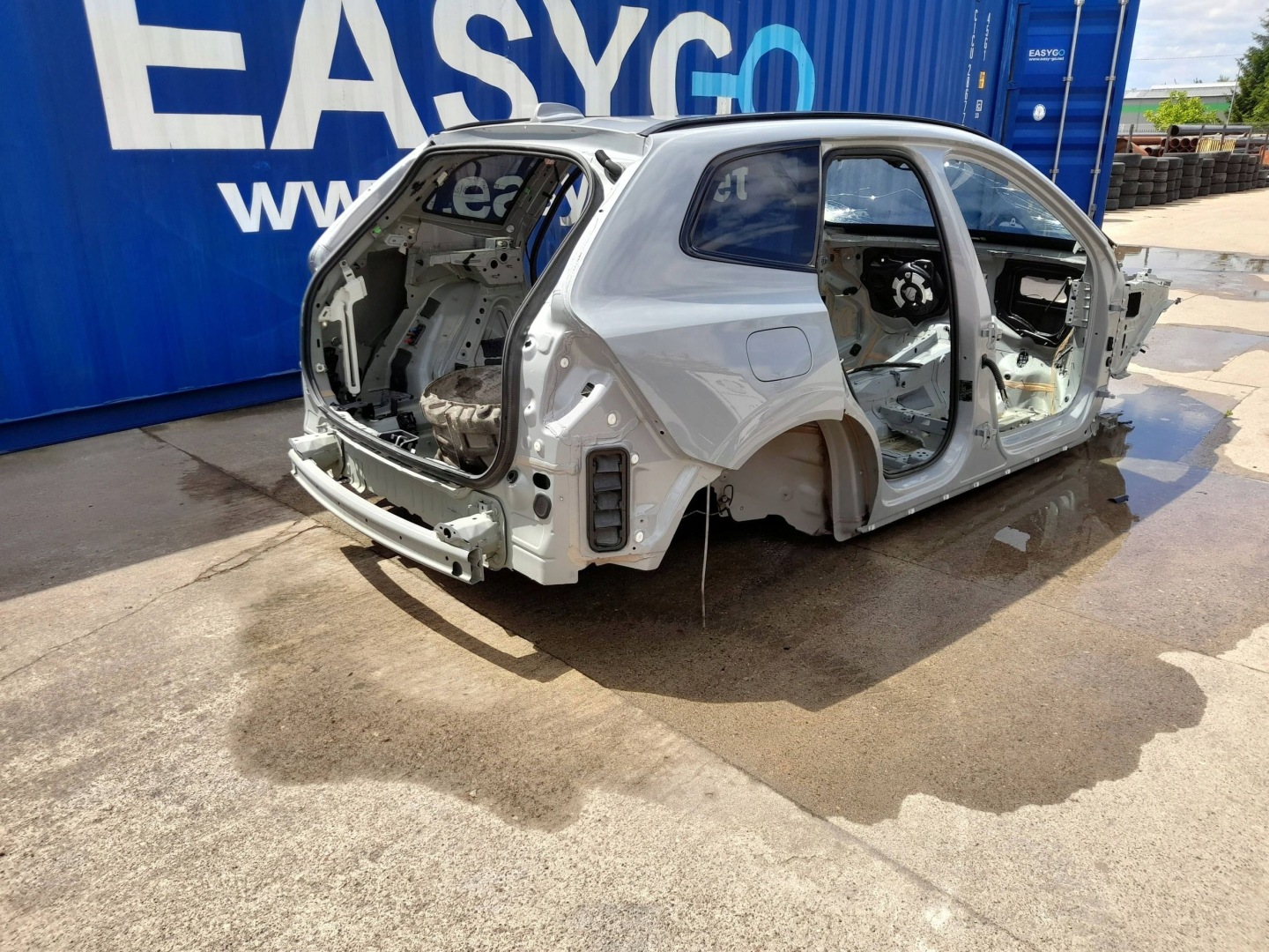 Volvo XC60 II 2017- dach Z RELINGAMI
