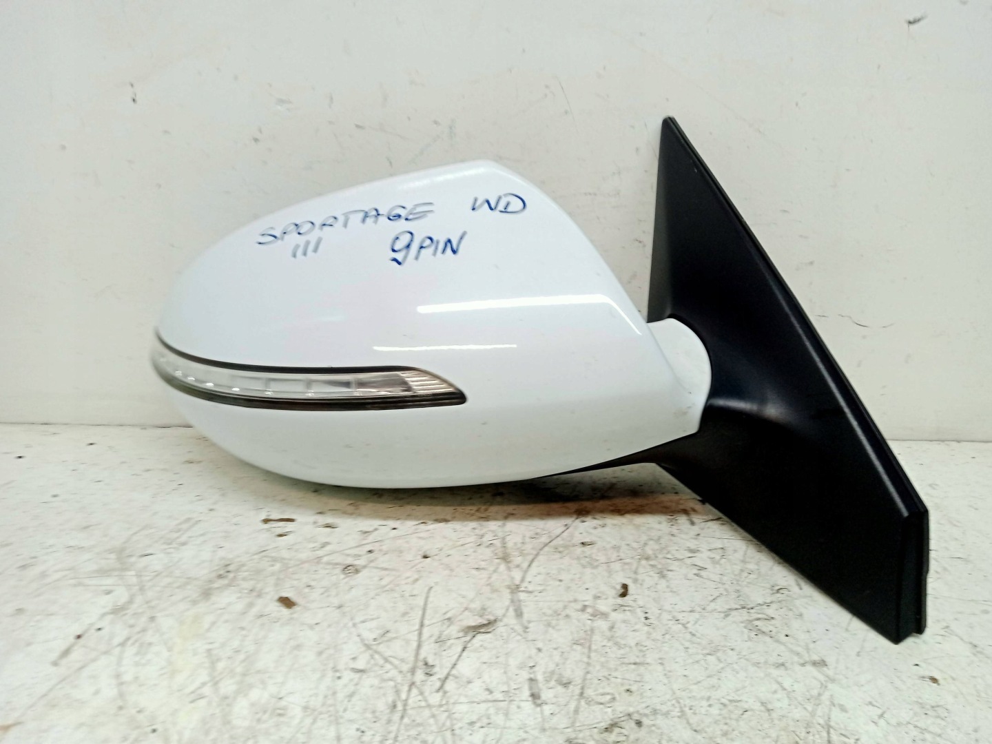 KIA SPORTAGE III mirror right 9-PIN WD 2011
