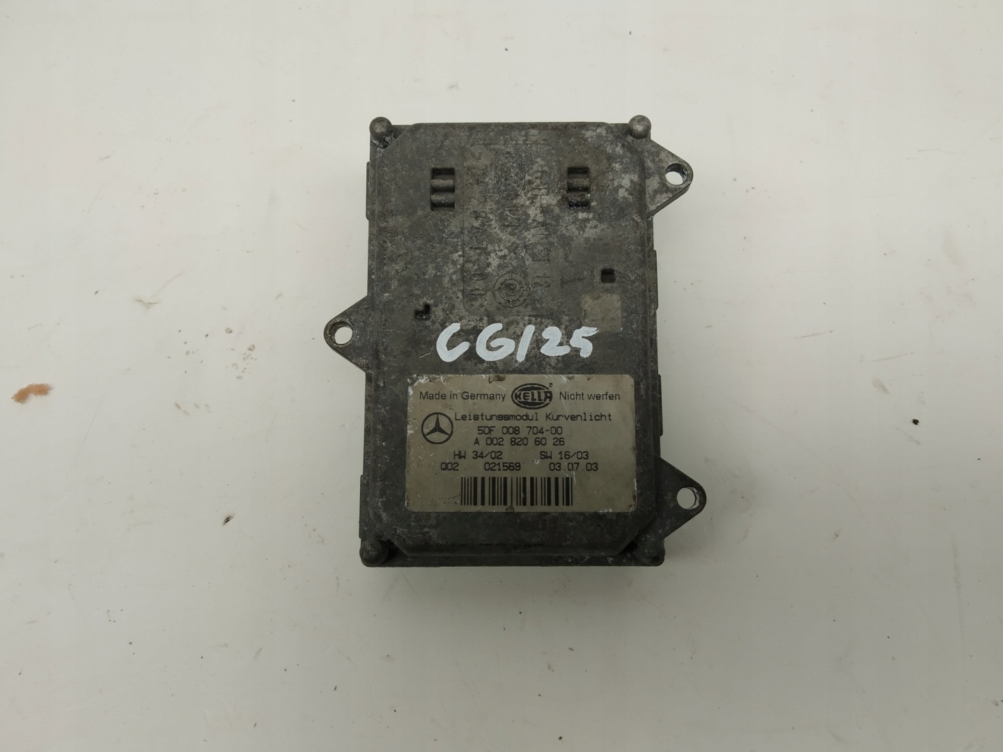 Mercedes module control unit steering control unit lights OM 5DF008704-00 w211