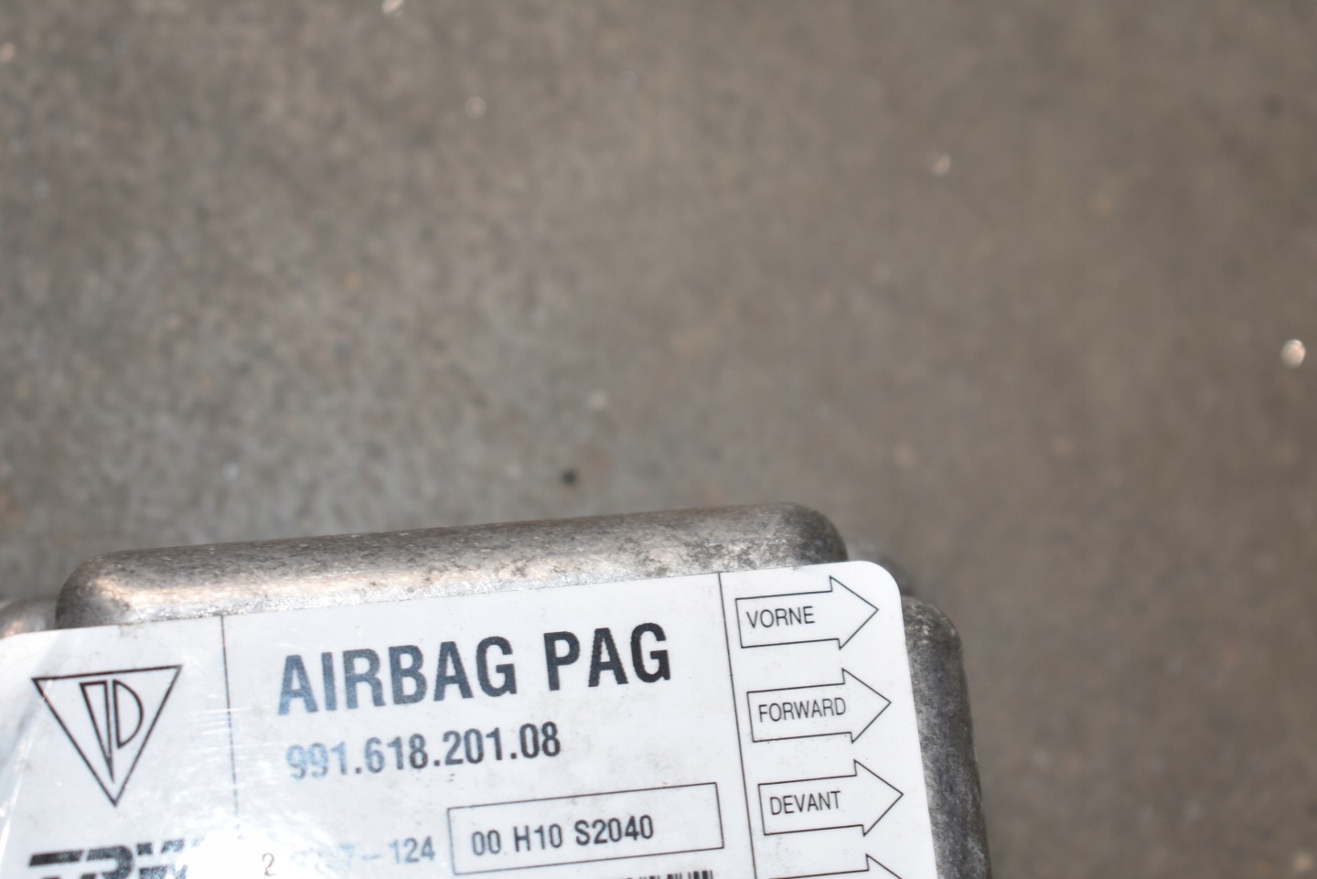 IDEALNY modulo airbag airbag PORSCHE 991 1