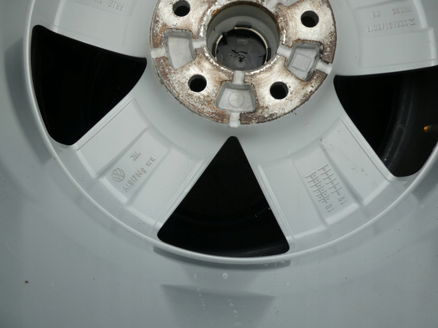 4X discs aluminium disc 7E0601025P VW T5 T6 5X120