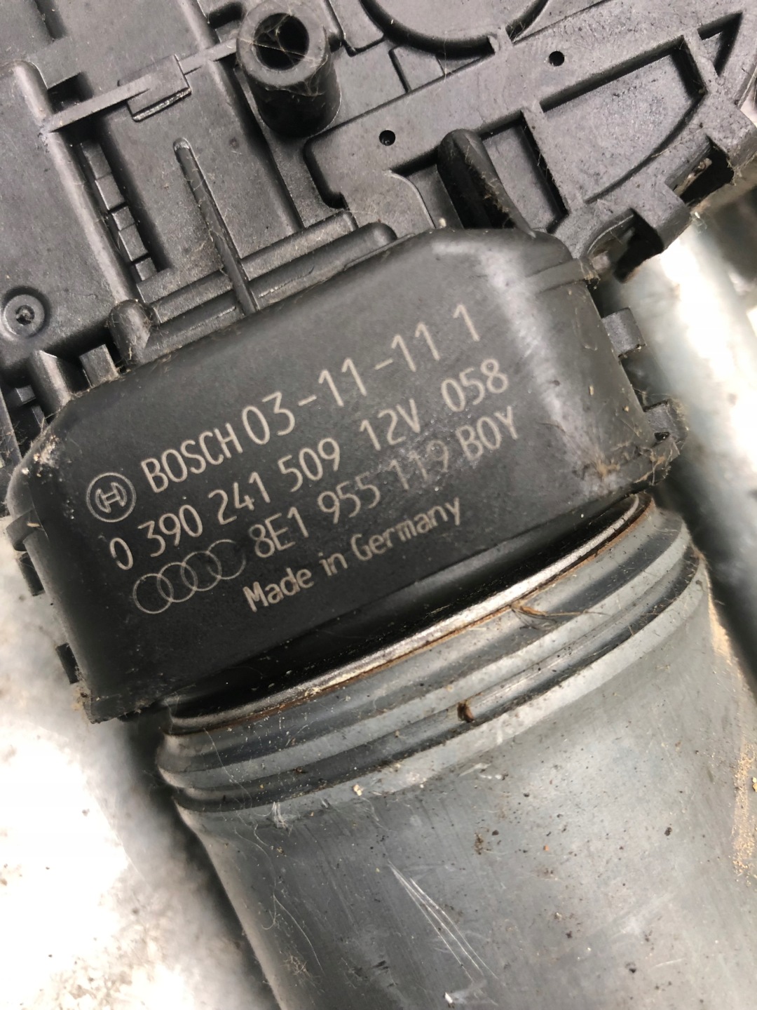 Wischergestänge AUDI A4 B6 CABRIO 8H1955603A 8E1955119