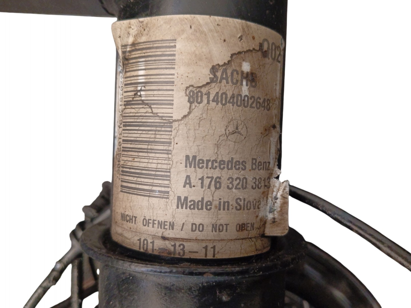 McPherson swing shock absorber right front MERCEDES A W176 A1763203813