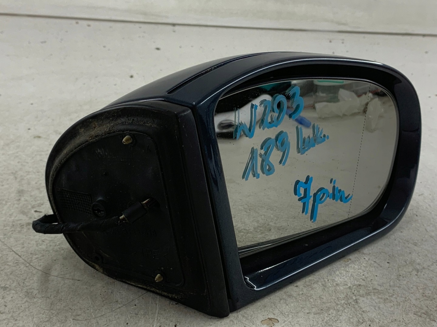MERCEDES W203 mirror right 189 7 PIN nice