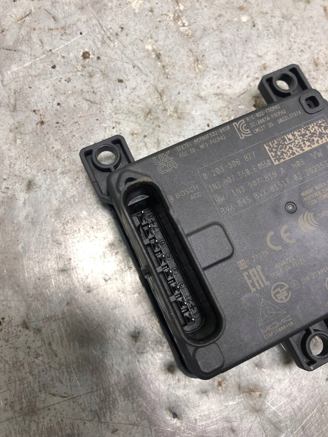 sensor RADAR DISTRONIC VW TIGUAN III 1N3907550E