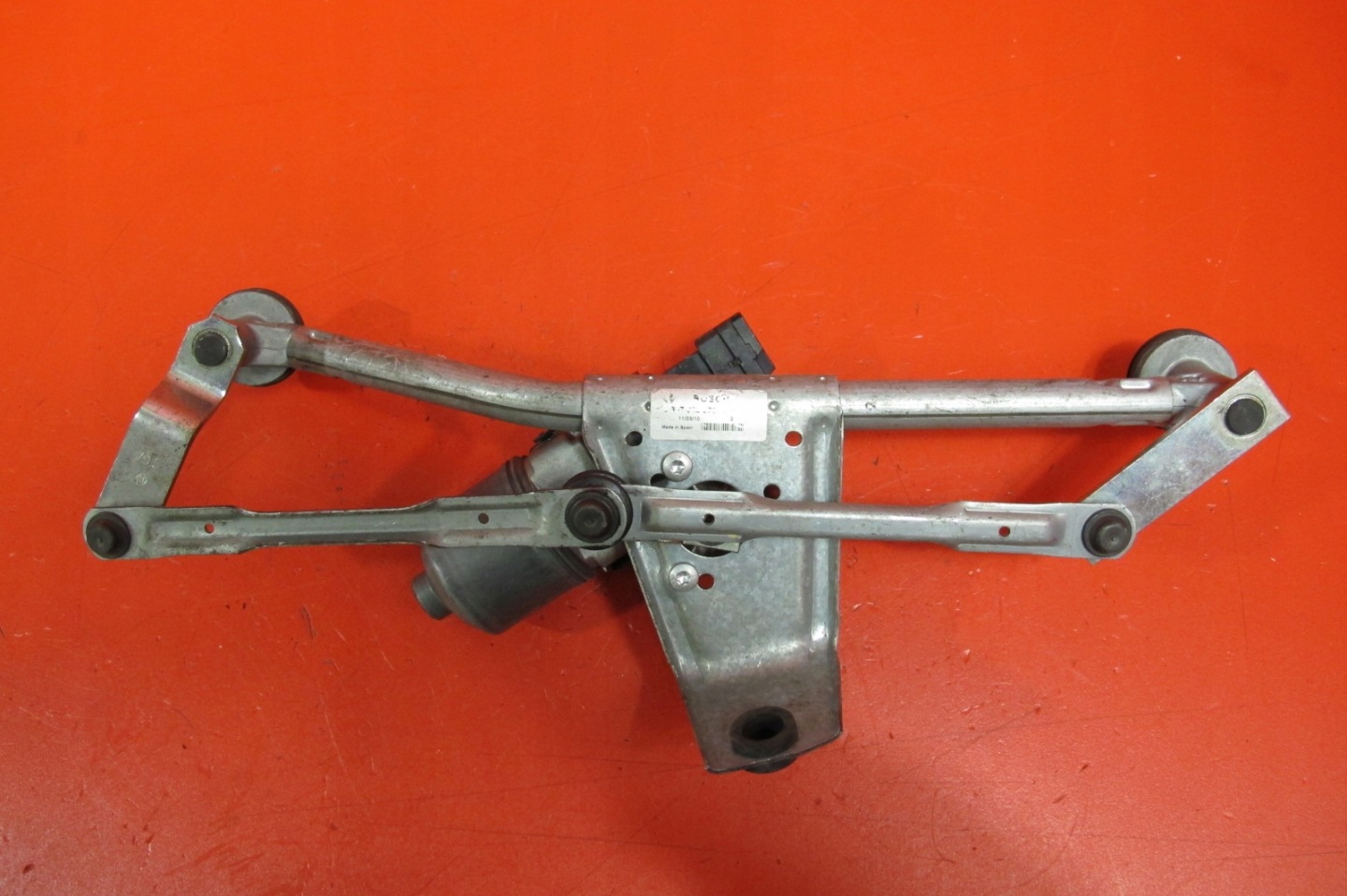 PEUGEOT 206+ plus mechanism mini motor of wipers front front