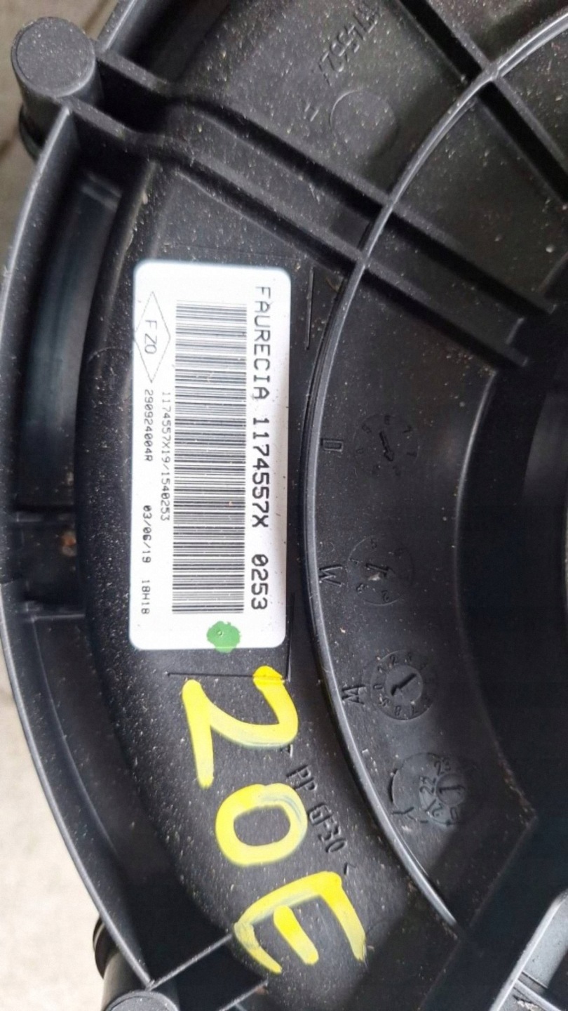 Dmuchawa des lüfters Lüfter Renault Zoe 290924004R