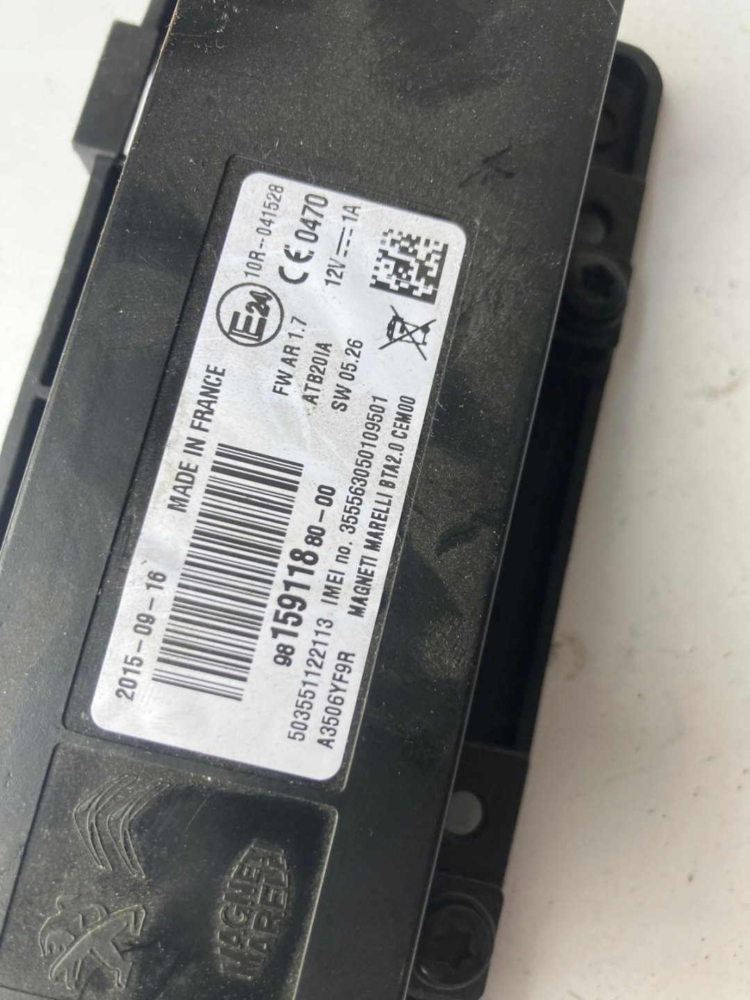 modulo BLUETOOTH PEUGEOT 208 e 2008 e 9815911880