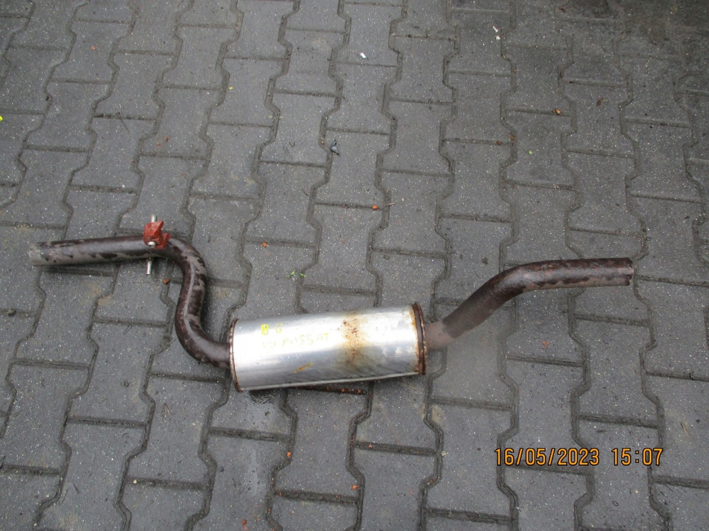 muffler, exhaust VW PASSAT B6 3C0 3C0253411AH