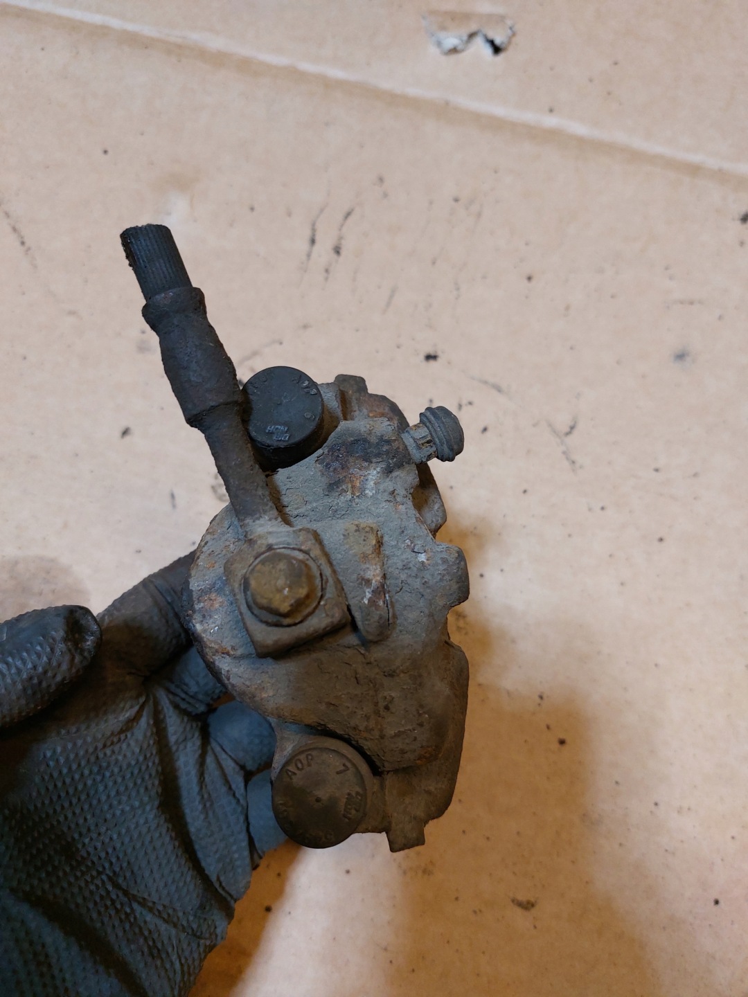 caliper brake right front OPEL CORSA B 1.0
