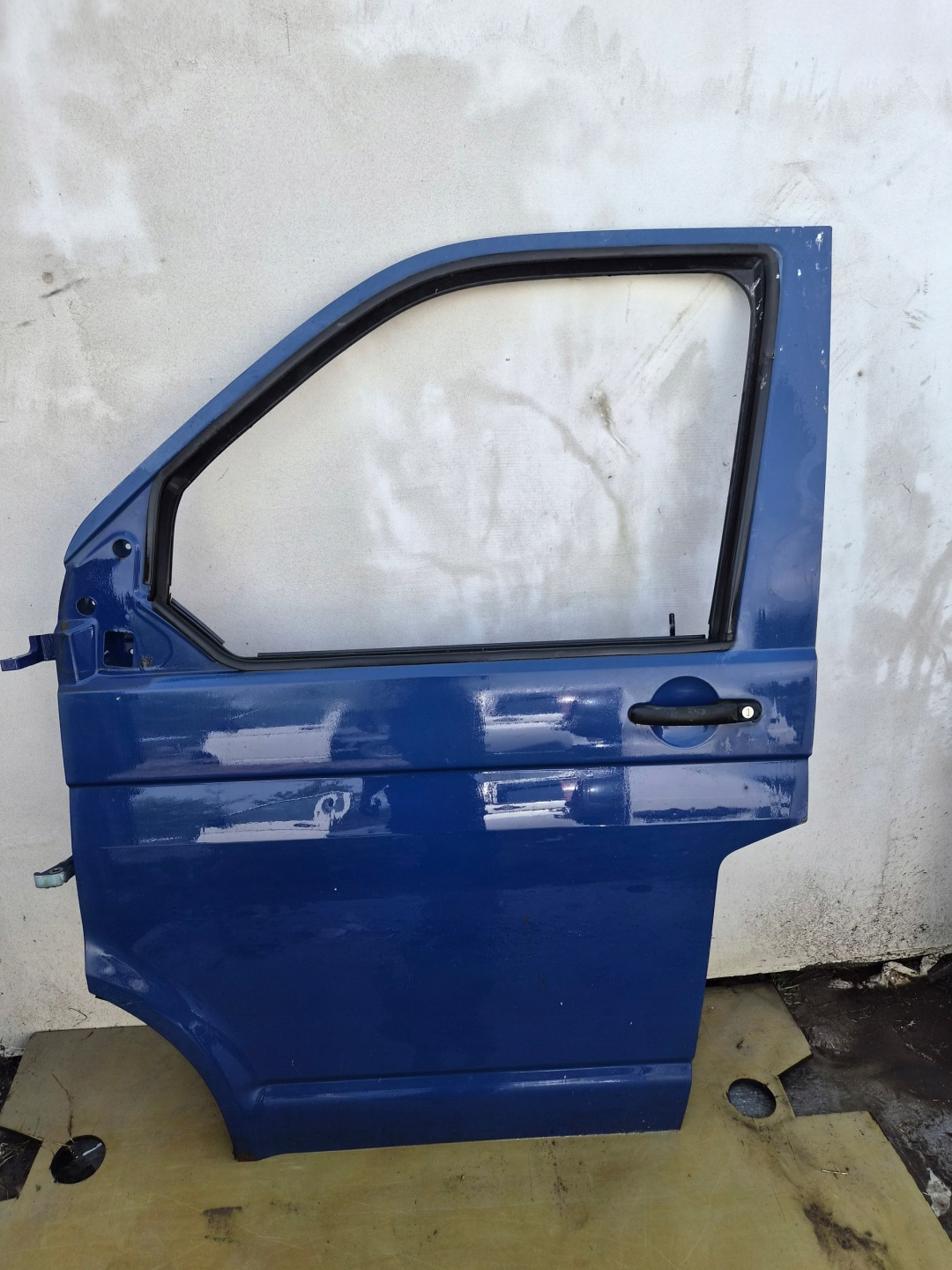 door front left VW T5 T5 LIFT front kierowca/ driver´s blue