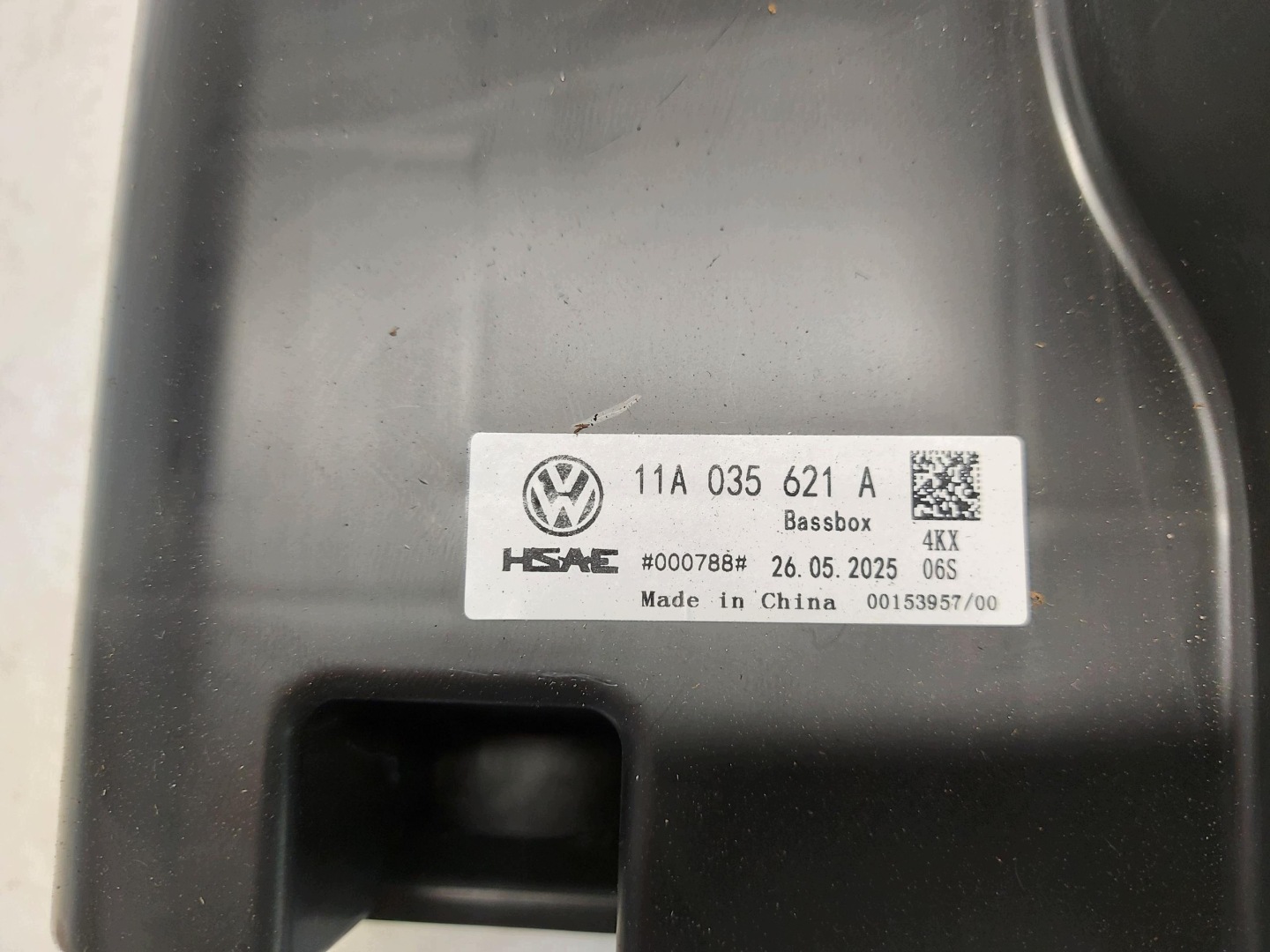 VW ID5 GTX 11E speaker NISKOTONOWY SUBWOOFER 11A035621A