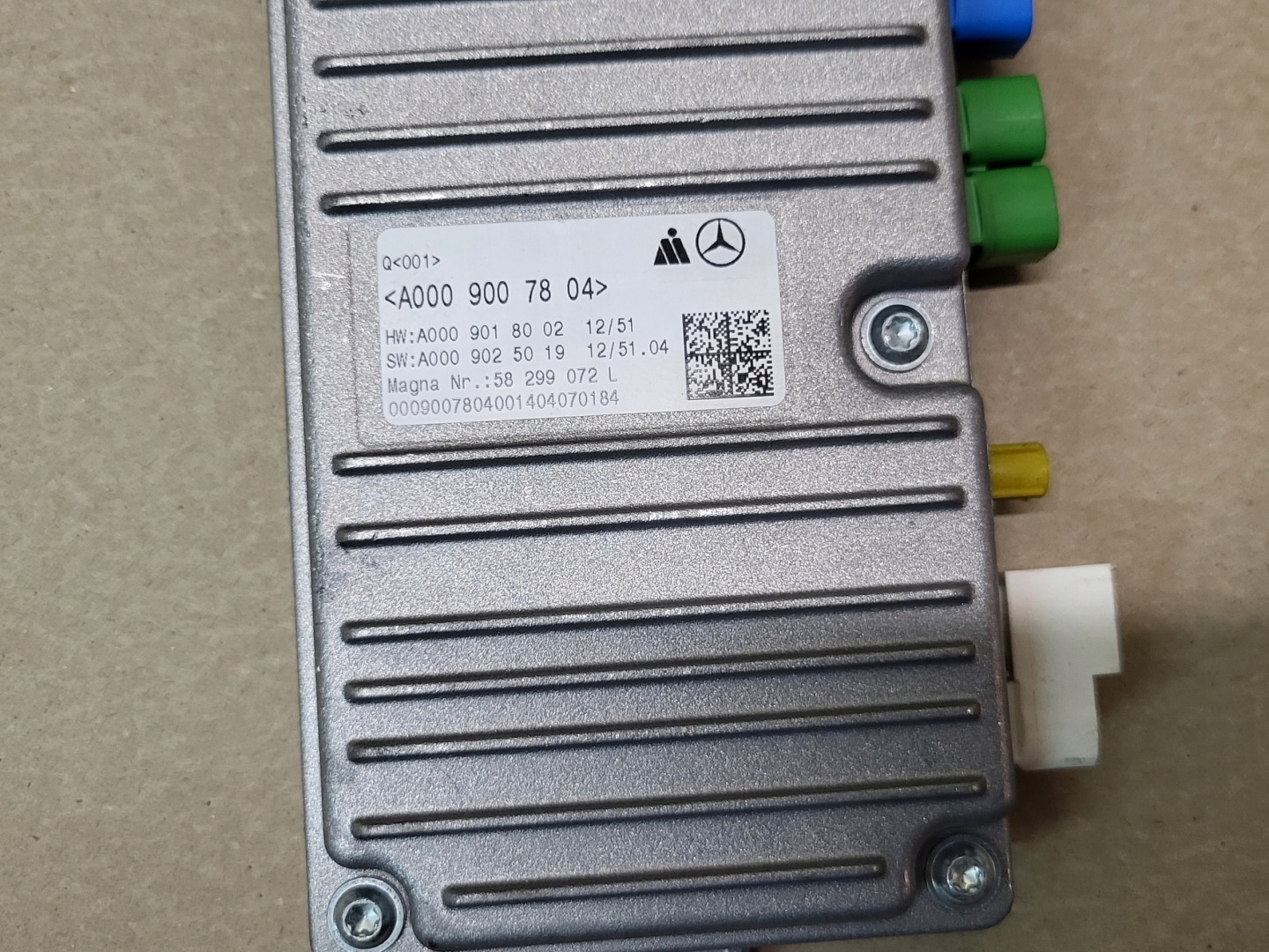 module control unit KAMER PARKTRONIK computer MERCEDES ML GL II W166 OE EUROPA