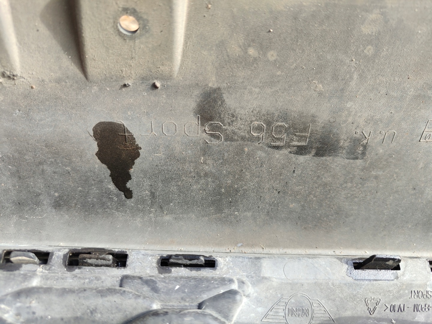bumper rear rear part complete MINI COOPER F56 S