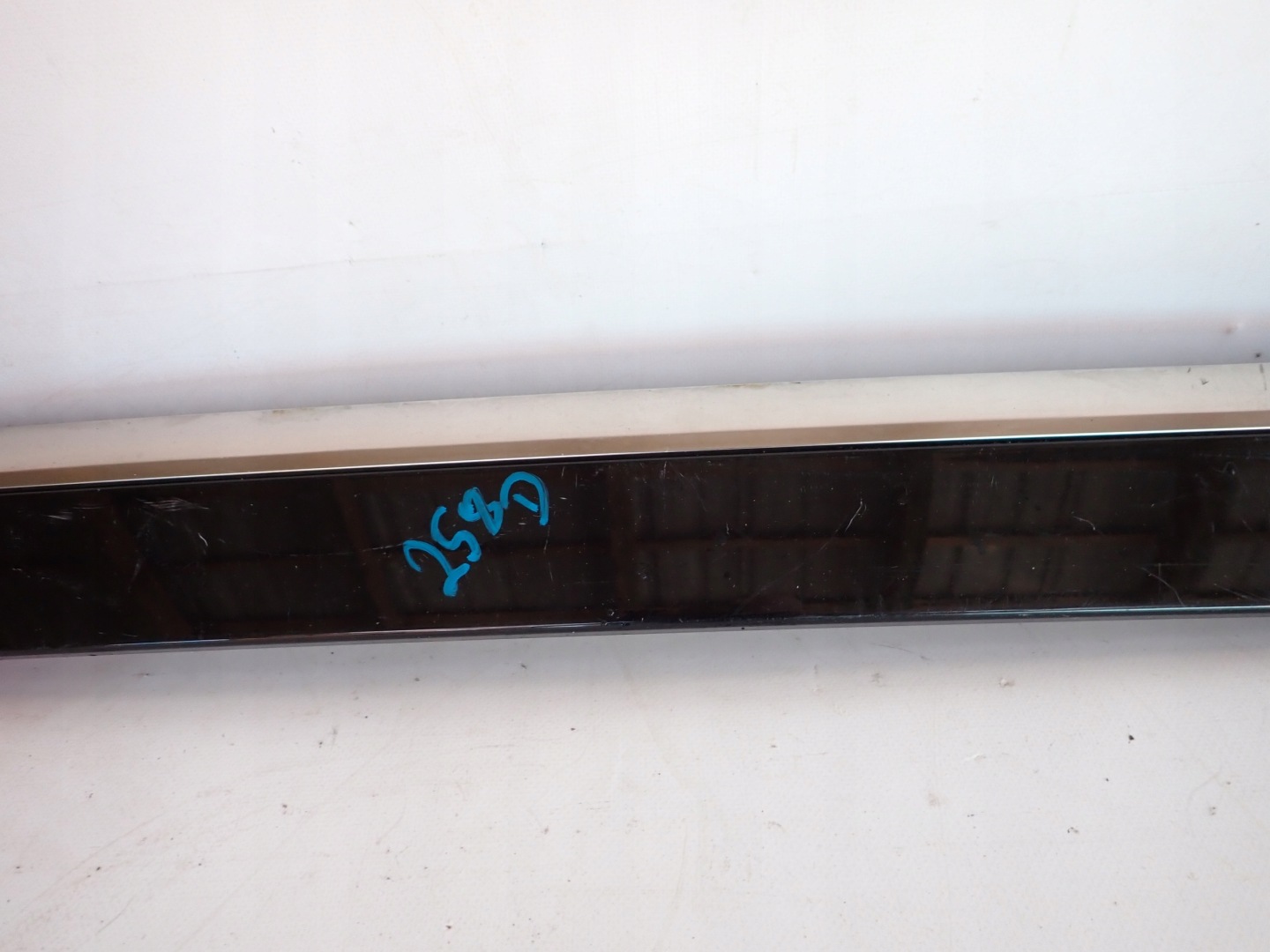 KIA EV6 21- cap bonnet rear part moulding CHROM