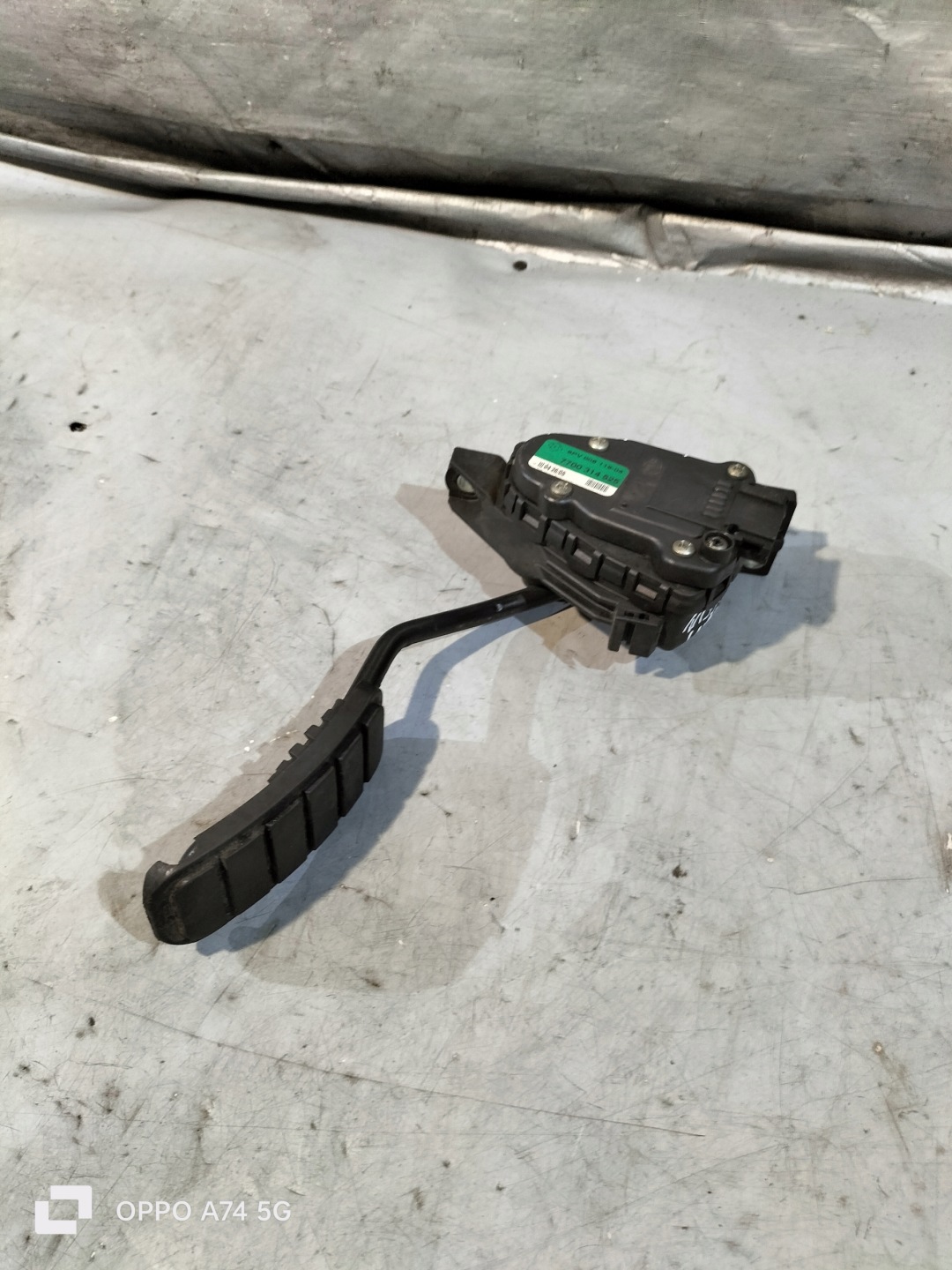 accelerator pedal potentiometer MASCOTT 7700314525 NISSAN INTERSTAR 2.5DCI