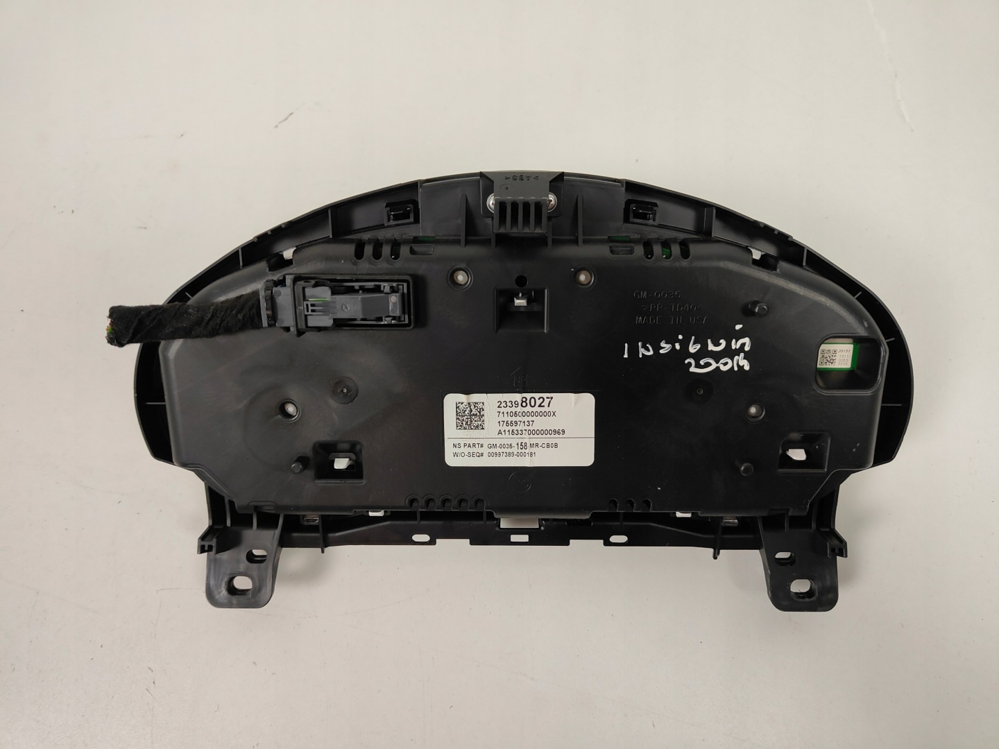 OPEL INSIGNIA A LIFT dials dials 23398027