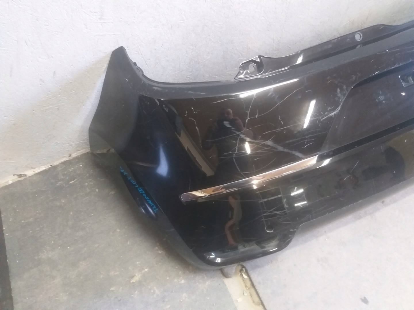 bumper rear part RENAULT TWINGO III 3 LIFT 18