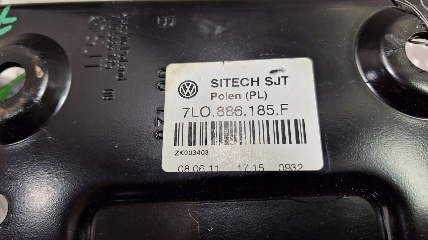 Console Support plaque KANAPY Moyenne Arrière 7L0886185 PORSCHE CAYENNE et 7L