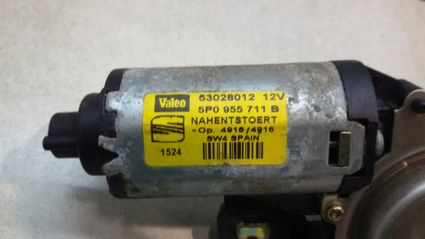 motor brisača stražnji dio TOLEDO III 5P0955711B