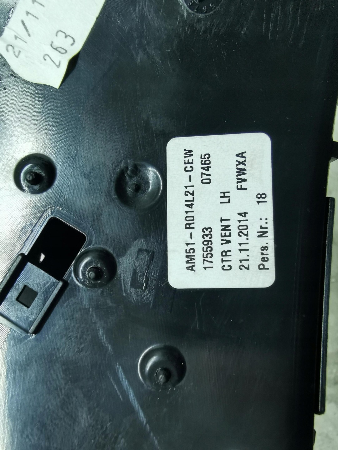 grid air conditioning devices left front FORD C-MAX II 10-14 EU