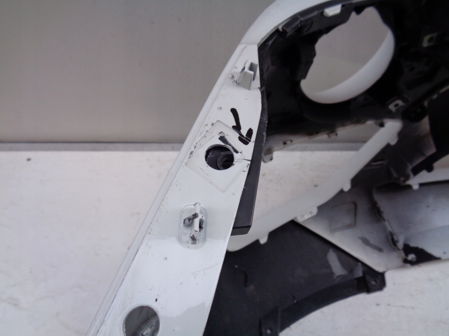 front bumper BMW X3 F25 14- LIFT NR 44422