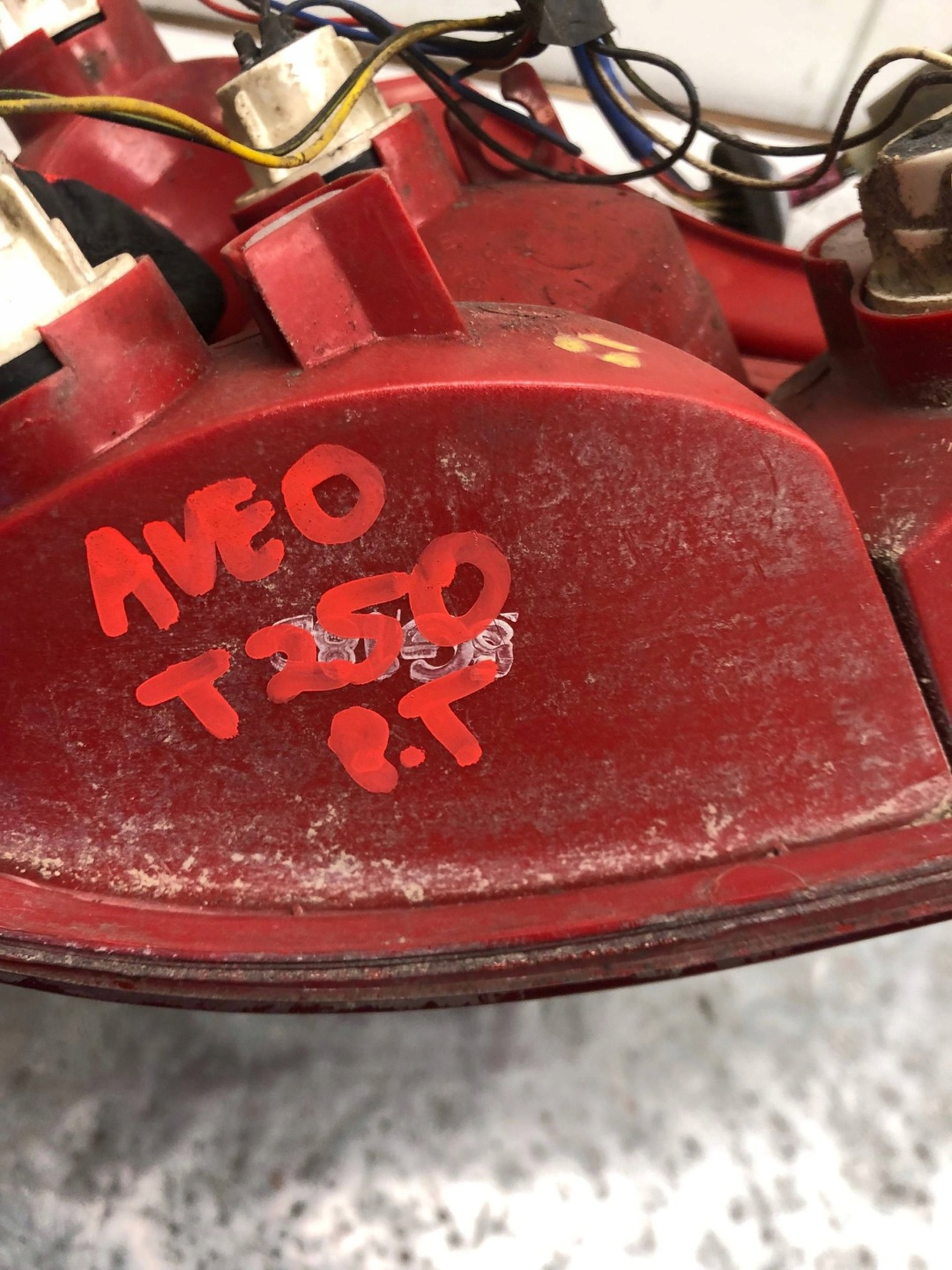 light right rear part CHEVROLET AVEO T250