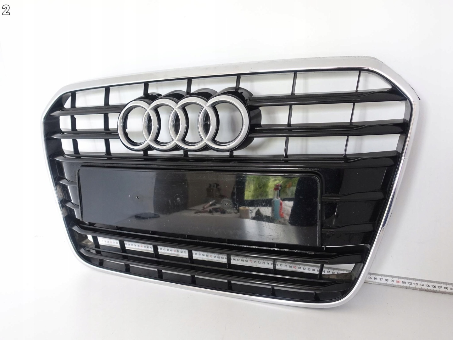 AUDI A6 4G0 C7 S-LINE 11-14 grill grille grid W bumper front