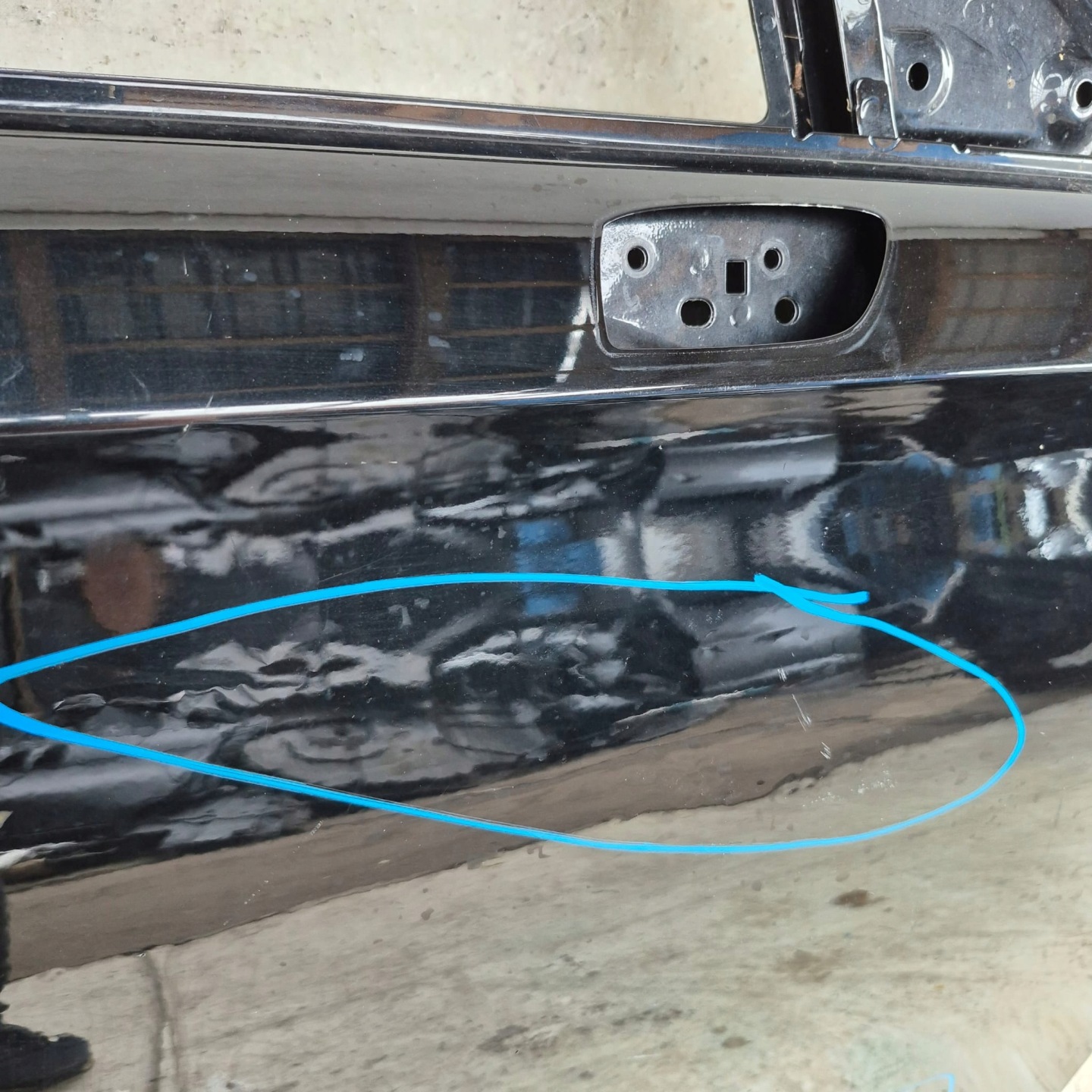 MERCEDES A-KLASA W177 18- door front front right